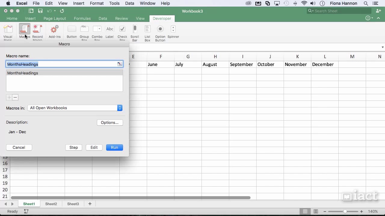 ms excel activex controls for mac not working